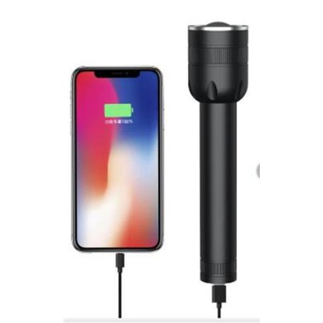 Lampe Torche de Poche à Eclairage LED CREE T6 Rechargeable & Powerbank Hailite - 5