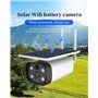YS8 Câmera Infravermelha Solar Inteligente HD-IP 4G GSM e Bateria N...