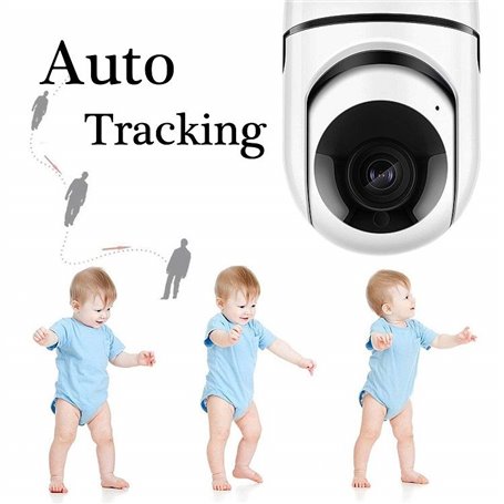 Caméra HD-IP Wifi Infrarouge Pan/Tilt Suivi Auto 2.0 M Full HD AP-TY288ZD-2MP-GA Sunivision - 15