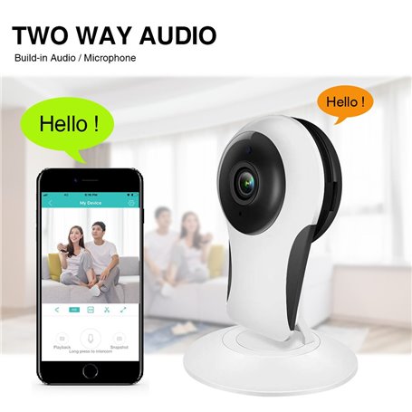 Caméra HD-IP Wifi Infrarouge Pan/Tilt Suivi Auto 2.0 M Full HD AP-K2-20GKGL Sunivision - 5