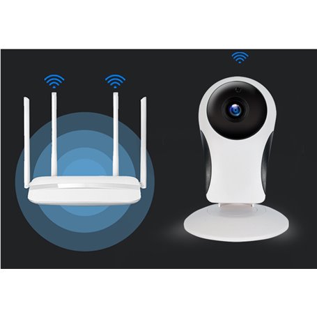 Caméra HD-IP Wifi Infrarouge Pan/Tilt Suivi Auto 2.0 M Full HD AP-K2-20GKGL Sunivision - 6