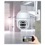 HD-IP Wifi Cámara infrarroja inteligente motorizada PTZ Lente dual Nube 2.0 megapíxeles Full HD 1920x1080p AP-128-2MP-36-12 Suni