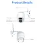 HD-IP Wifi Infravermelho Smart Motorized Camera PTZ Dual Lens Cloud 2.0 Megapixel Full HD 1920x1080p AP-128-2MP-36-12 Sunivision