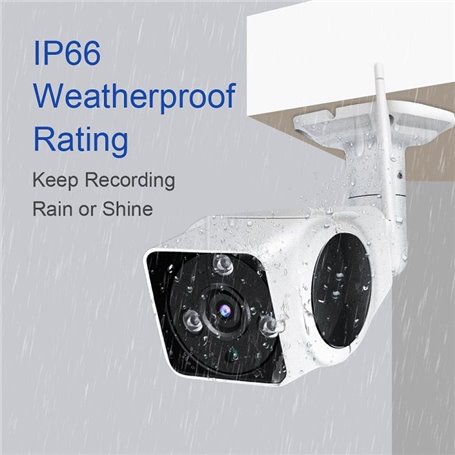 Caméra HD-IP Wifi Infrarouge de Sécurité Intelligente 4G GSM 2.0 Megapixel Full HD Sunivision - 5