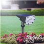 Projetor solar à prova d'água com iluminação LED a pé para jardim e caminho RR-FLA02-50 SZ Royal Tech - 2