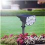 Waterproof Solar Floodlight with LED Lighting on Foot for Garden and Path RR-FLA02-50 SZ Royal Tech - 2