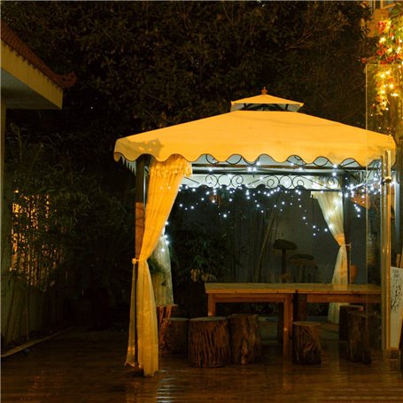 Waterdichte LED Solar String Lights met 200 witte LED's RR-BY200 SZ Royal Tech - 5