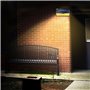 RR-M100 Solar Wandlaterne mit LED-Beleuchtung und Bewegungserkennun...