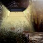 RR-3M102 Solar Wandlaterne mit LED-Beleuchtung und Bewegungserkennu...