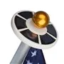SZ Royal Tech Proiector solar impermeabil cu iluminare cu LED-uri pe picior pentru grădină și potecă RR-3D01 SZ Royal Tech - 9