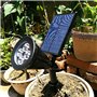 Projetor solar à prova d'água com iluminação LED a pé para jardim e caminho RR-FLA02-80 SZ Royal Tech - 13