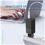 Smart Charging Station 1 USB-A-Anschluss und 2 USB-C-Anschlüsse 65 Watt mit Quick Charge PD 3.0 & QC 4.0 Ilepo - 8