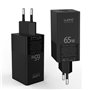 Estação de carregamento inteligente 1 porta USB-A e 2 portas USB-C de 65 watts com carregamento rápido PD 3.0 & QC 4.0 Ilepo - 1
