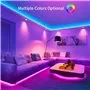 5 meter waterdichte LED-lichtslingers met 300 kleurrijke 5050 RGB-LED's en Bluetooth-controller SZ Royal Tech - 4