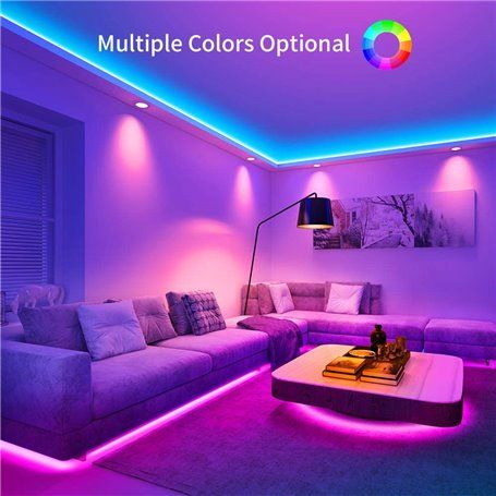 10M (5Mx2) Bluetooth LED Strip RGB LED Strip Chambre à Coucher