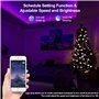 10 Meter Waterproof LED String Lights with 300 Colorful 5050 RGB LEDs and Bluetooth Controller SZ Royal Tech - 7