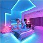5 Meter Waterproof LED String Lights with 300 Colorful 5050 RGB LEDs and Bluetooth Controller SZ Royal Tech - 8