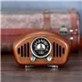 Mini Haut-Parleur Bluetooth Design Rétro et Radio-FM R909-A/C Fuyin - 14