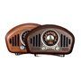 R909-A/C Alto-falante Bluetooth com design retro e rádio FM R909-A/C