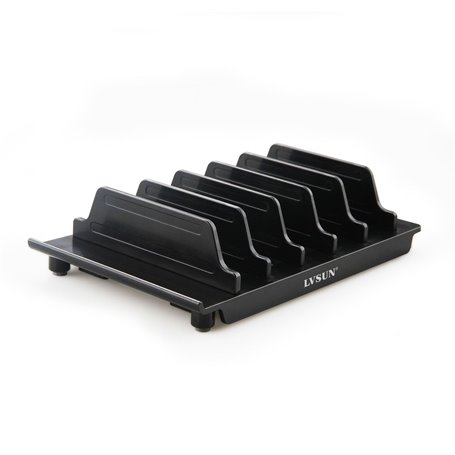 LS-P6 Supporto di ricarica per 6 smartphone e tablet