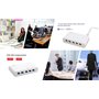LS-UC5 Stazione di Ricarica Ultraveloce 110 Watt 5 Porte Miste USB-...