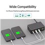 iLepo-i8 6-poorts 65 watt slim USB-laadstation Power Delivery 3.0
